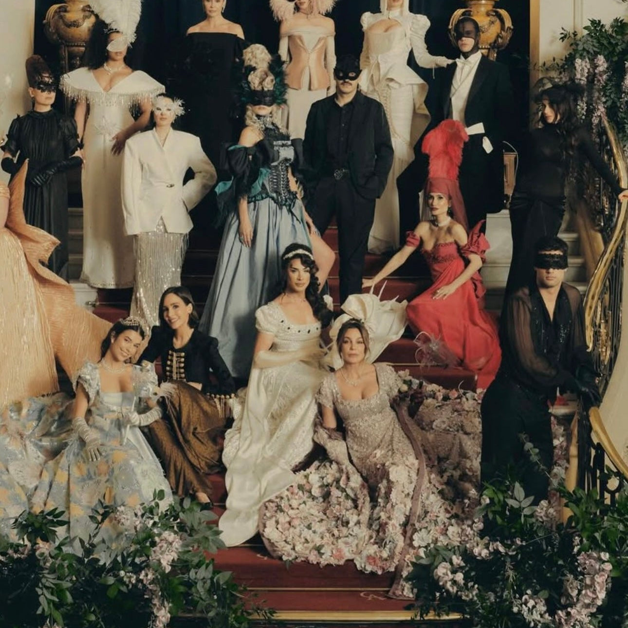 Who Wore What at the Netflix x Bridgerton Masquerade Ball in Madrid