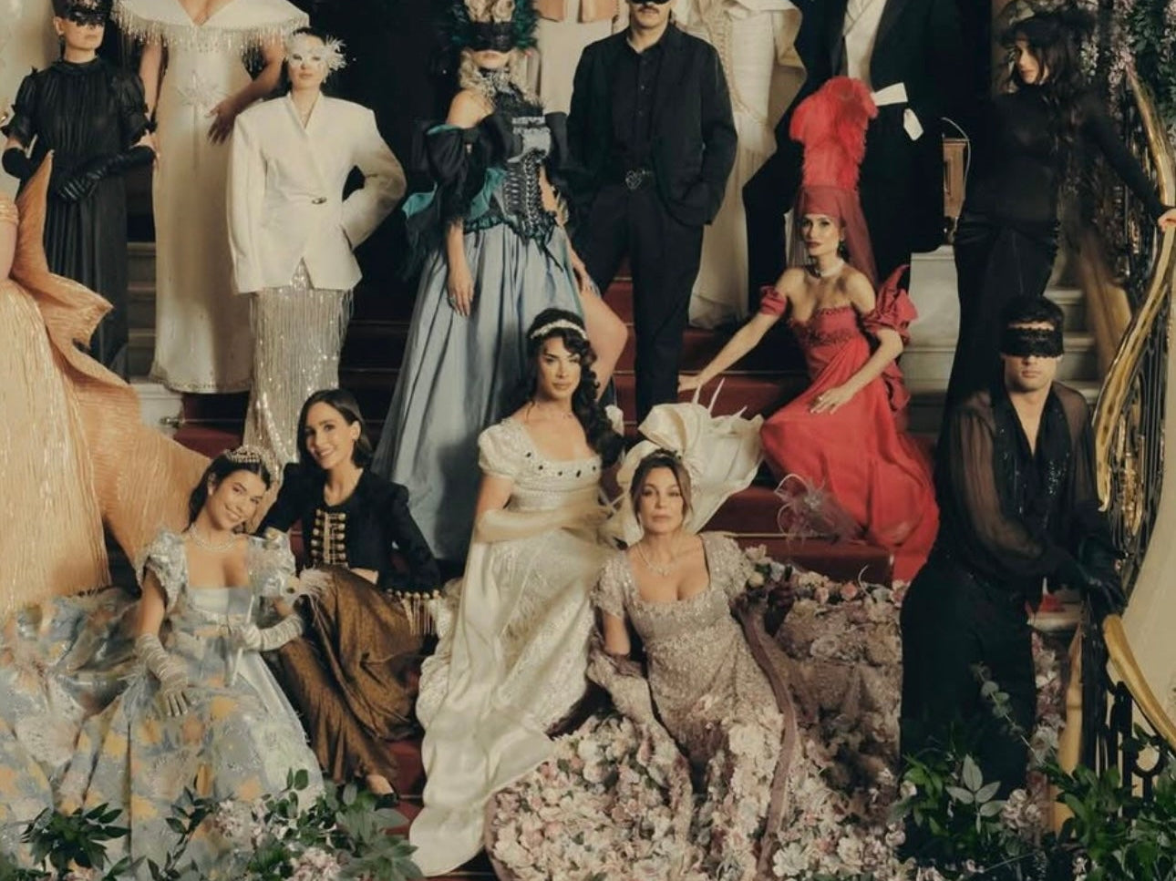 Who Wore What at the Netflix x Bridgerton Masquerade Ball in Madrid