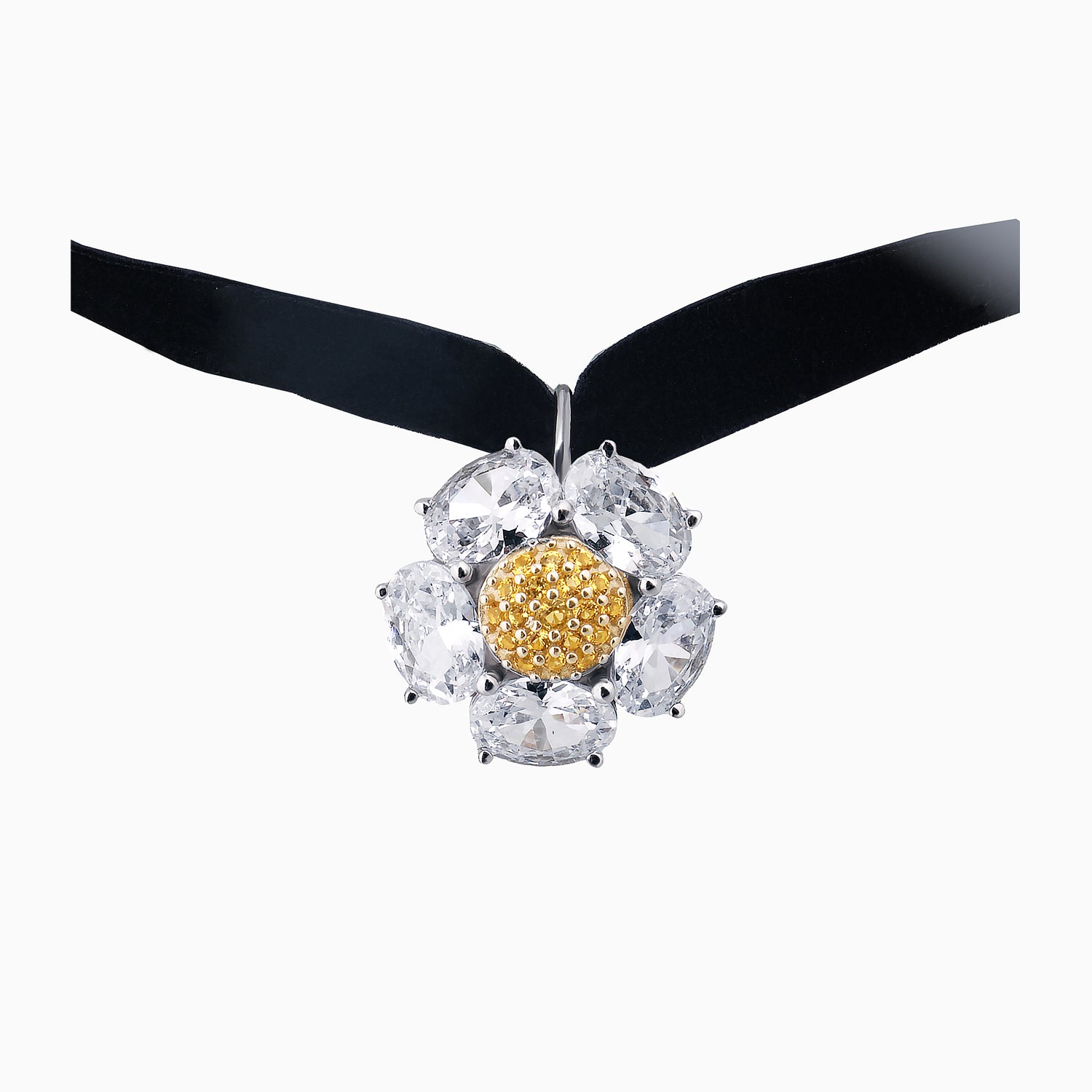 Limited Edition Daisy Silver Pendant