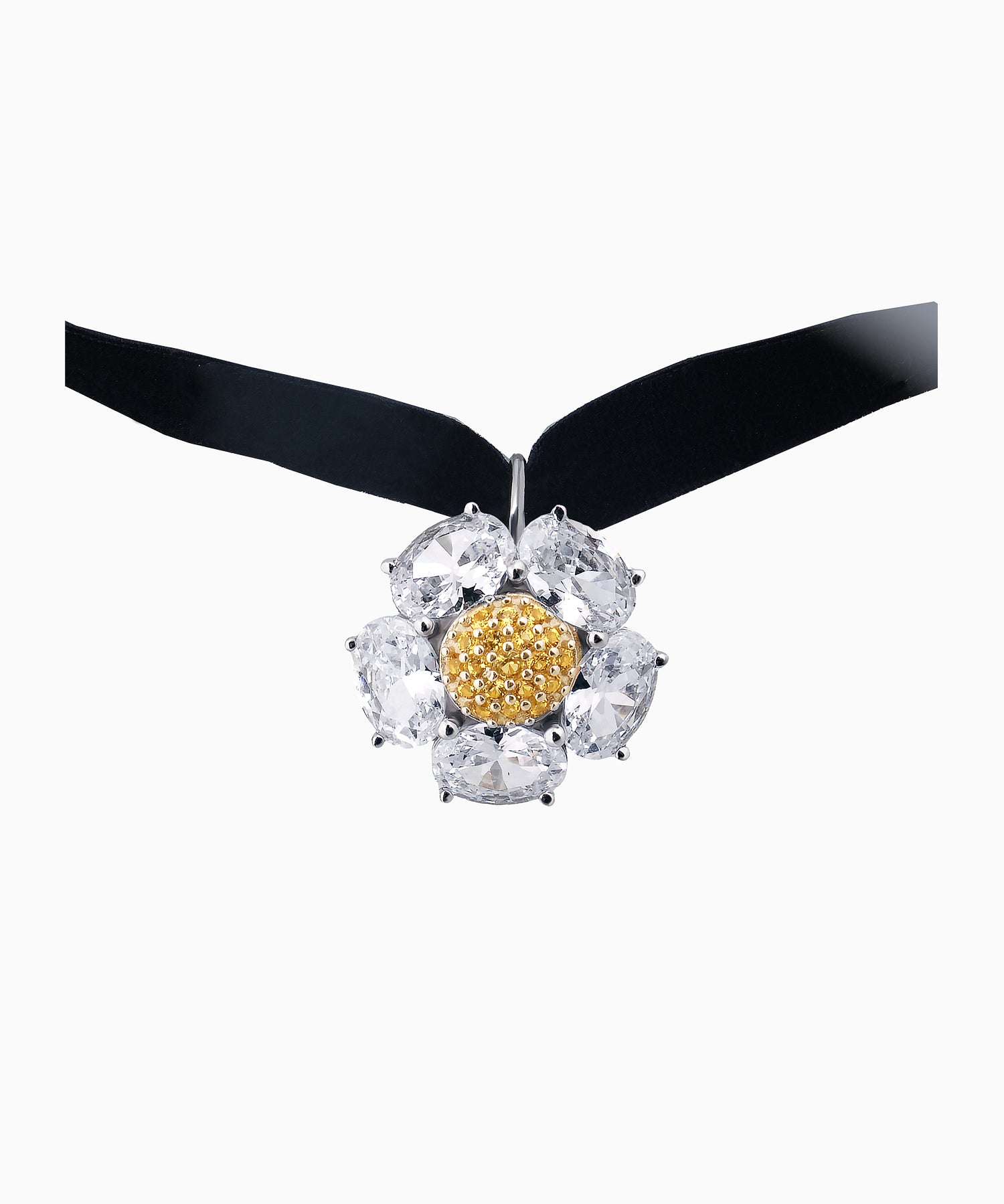 Limited Edition Daisy Silver Pendant