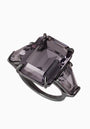 Graphite Zircon Silver Ring
