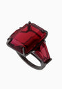 Red Zircon Silver Ring