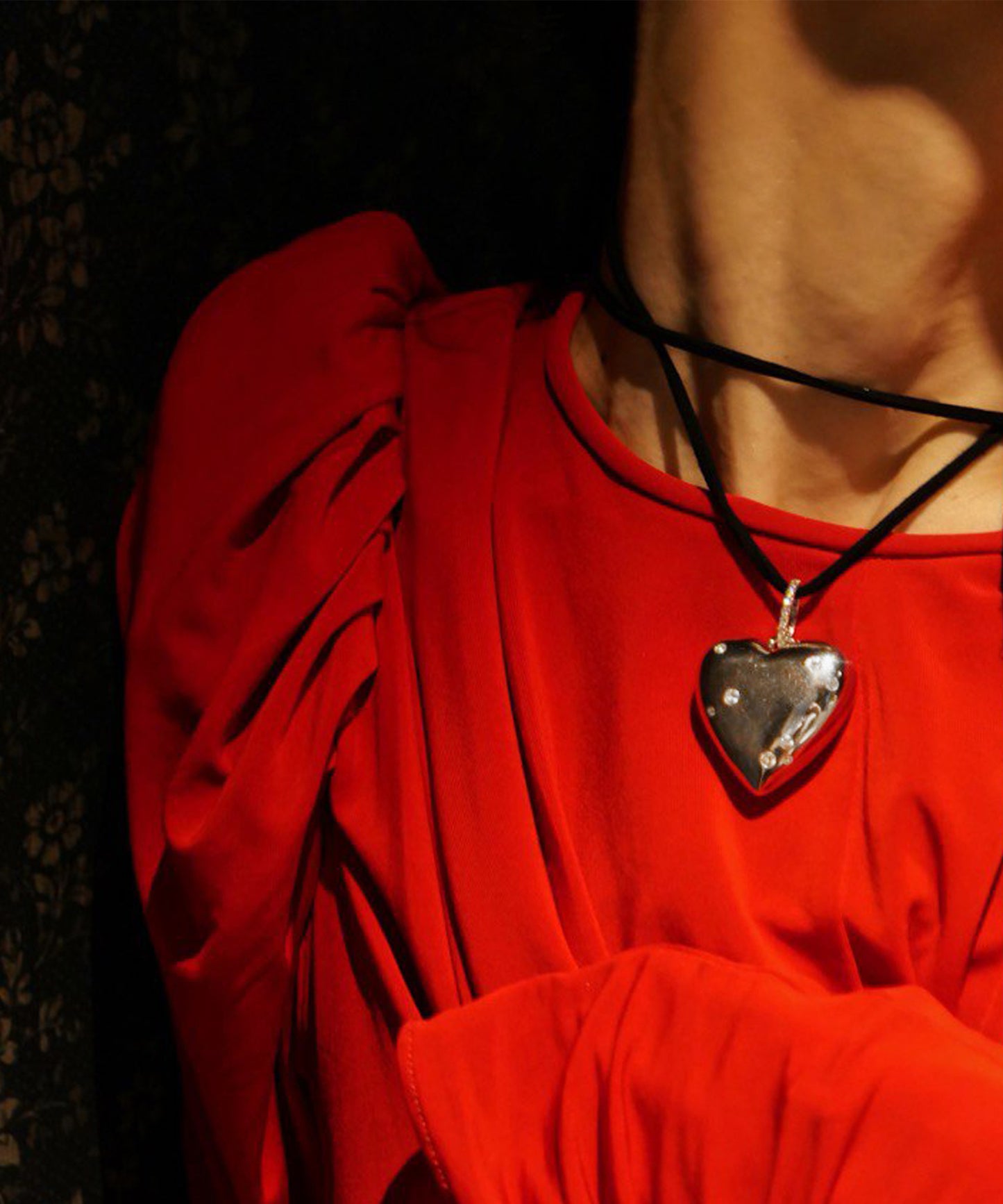 Silver Pendant with Cubic Zirconia