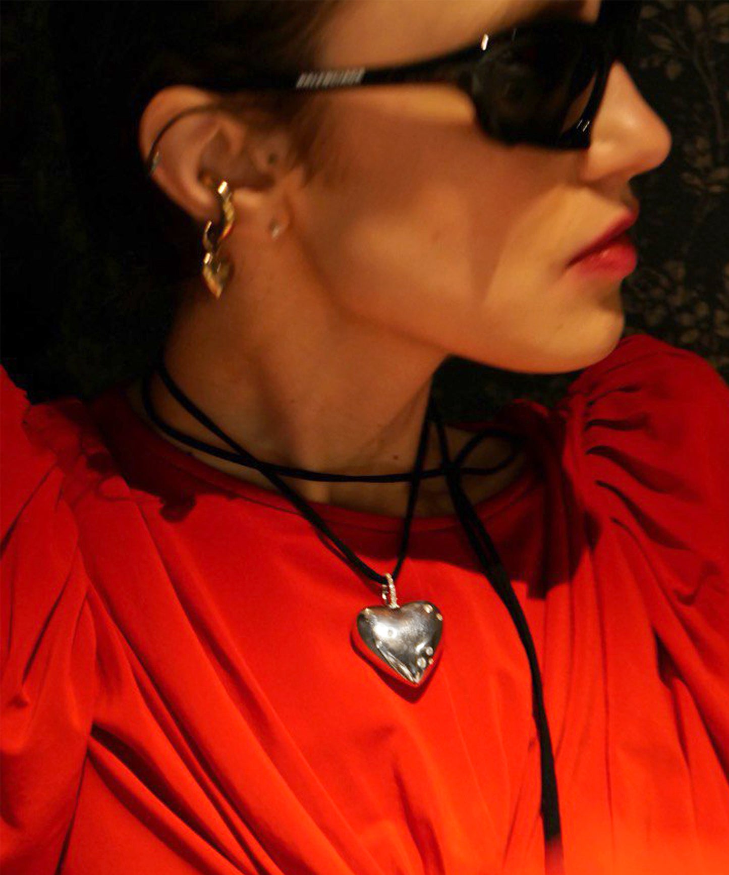 Silver Pendant with Cubic Zirconia