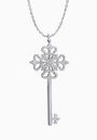 “The Key to Yourself” Pendant Necklace in Sterling Silver